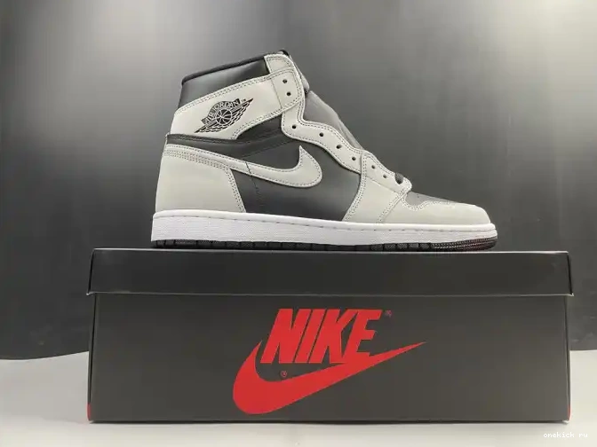 Chep Onekick Black Smoke 1 Air Jordan White Light High 555088-035 Grey Retro 0516